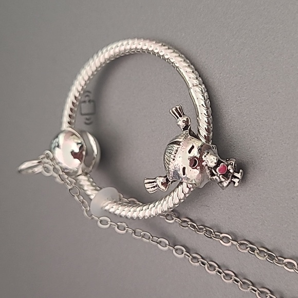 Bundle 3 pieces Deal - 45 CM  Girl Charm + Pendant + Necklace - Picture 2 of 9
